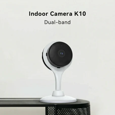 Indoor smart camera product photograph